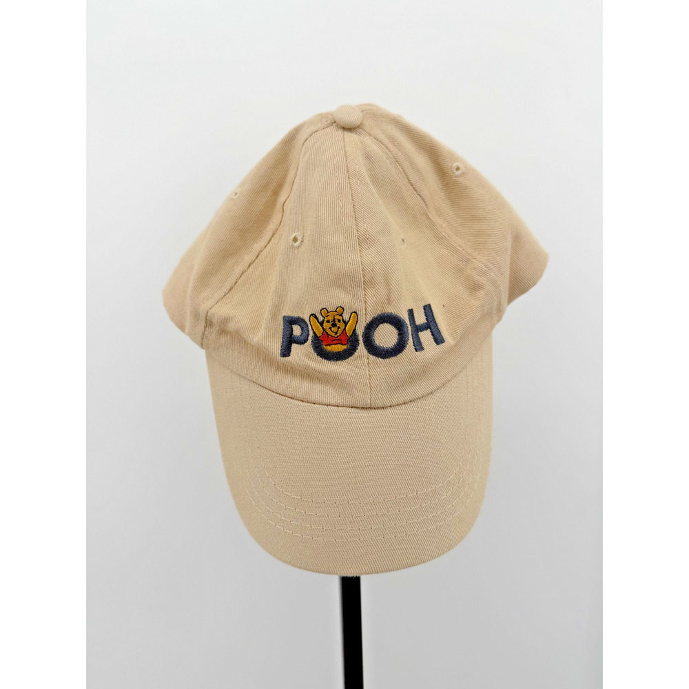 Disney Beige Pooh Embroidered Baseball Cap